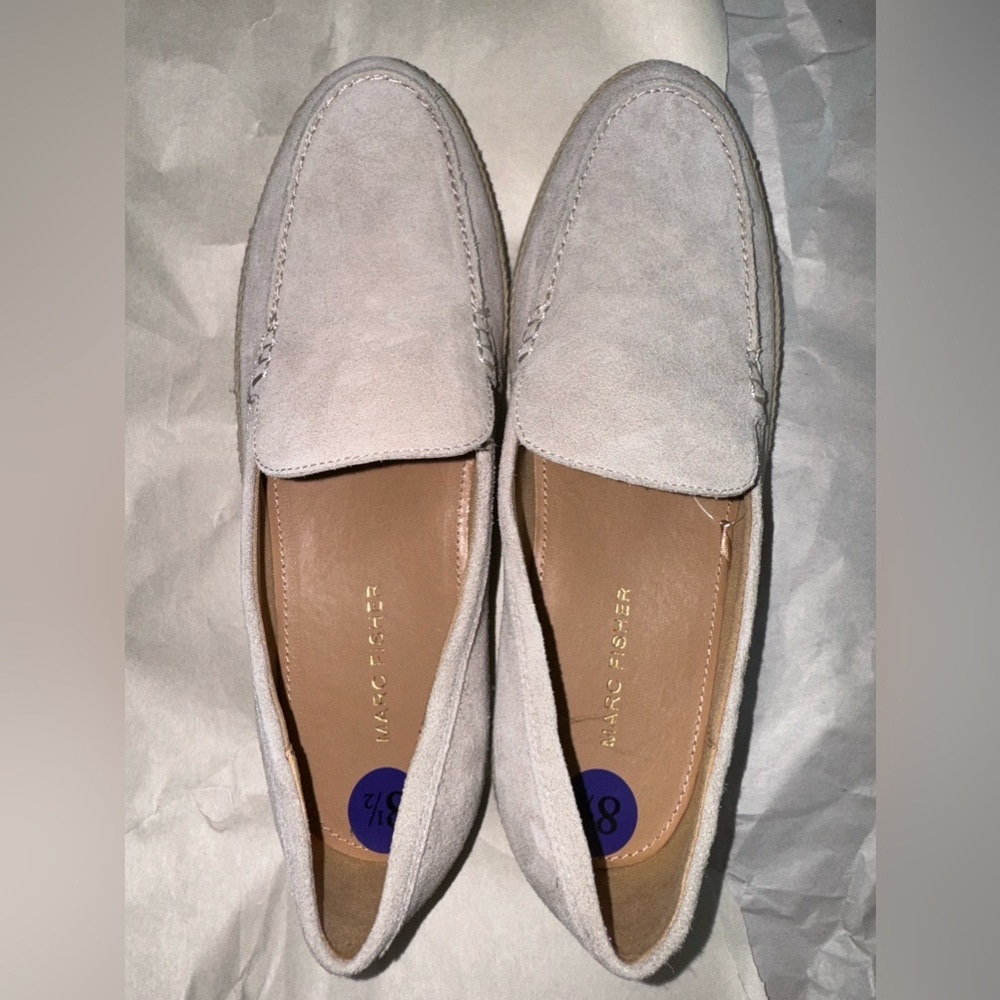 Marc Fisher suede loafers